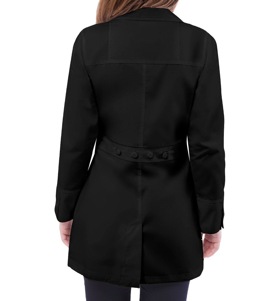 Women's 32" Black Lab Coat